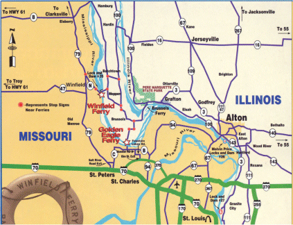 Illinois/Missouri Map